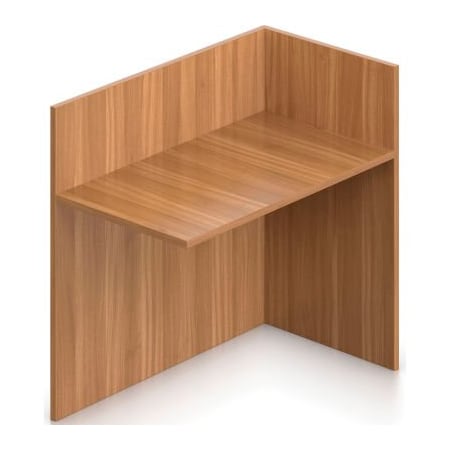 Gec Offices To Go - Return for Reception Desk - 42"W x 24"D x 41"H - Walnut SL4224RR-AWL